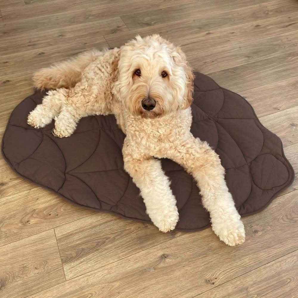 Dog Bed Leaf Shape Cotton Polyester Comfortable Mat - Image 10