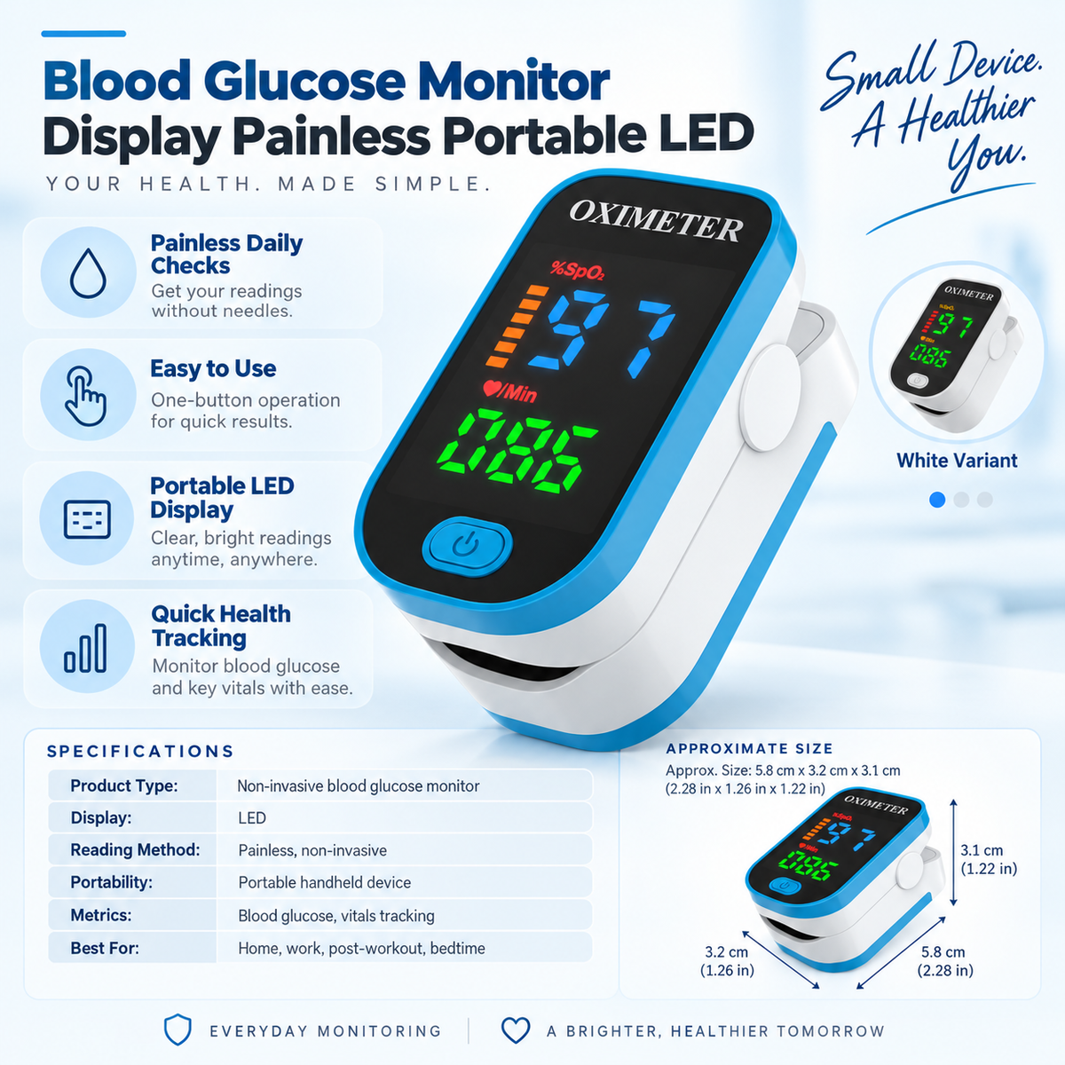 Blood Glucose Monitor LED Display - Image 6