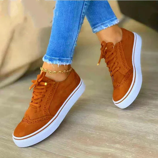 Fashion Women's Support Lace-Up Sneakers