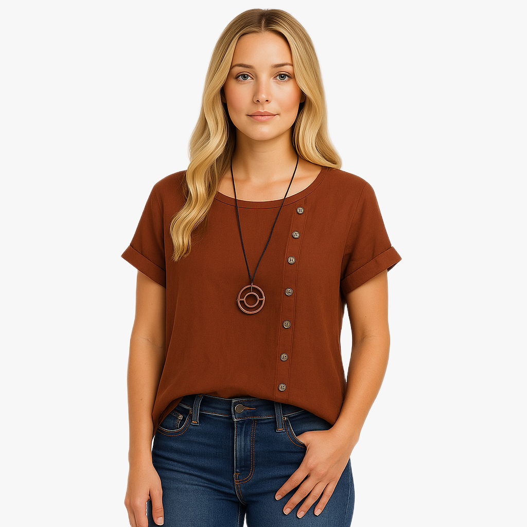 Chic Versatile Short Sleeve Shirt