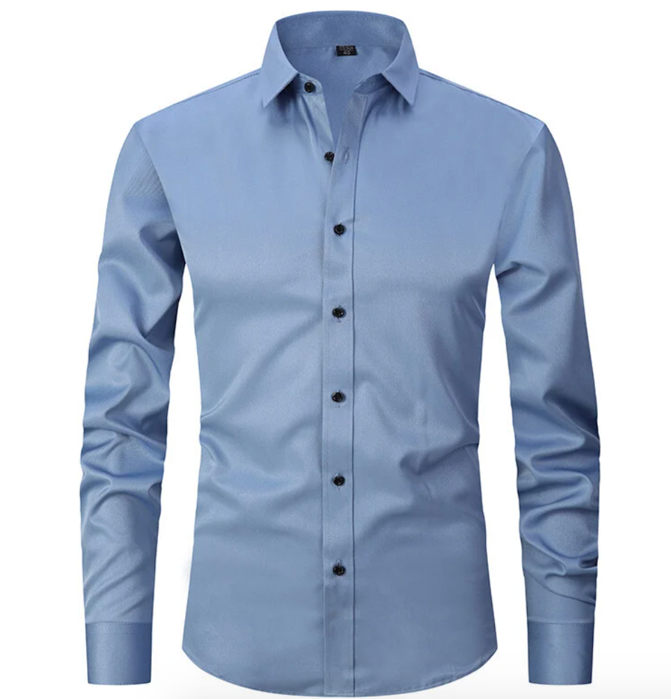 Men’s  Flex Stretch Business Formal Shirt