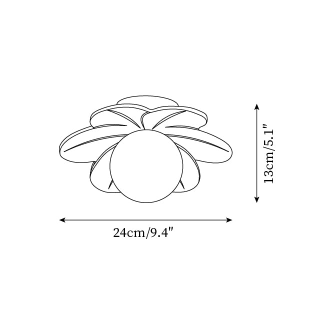 Carins Flower Ceiling Light - Image 5