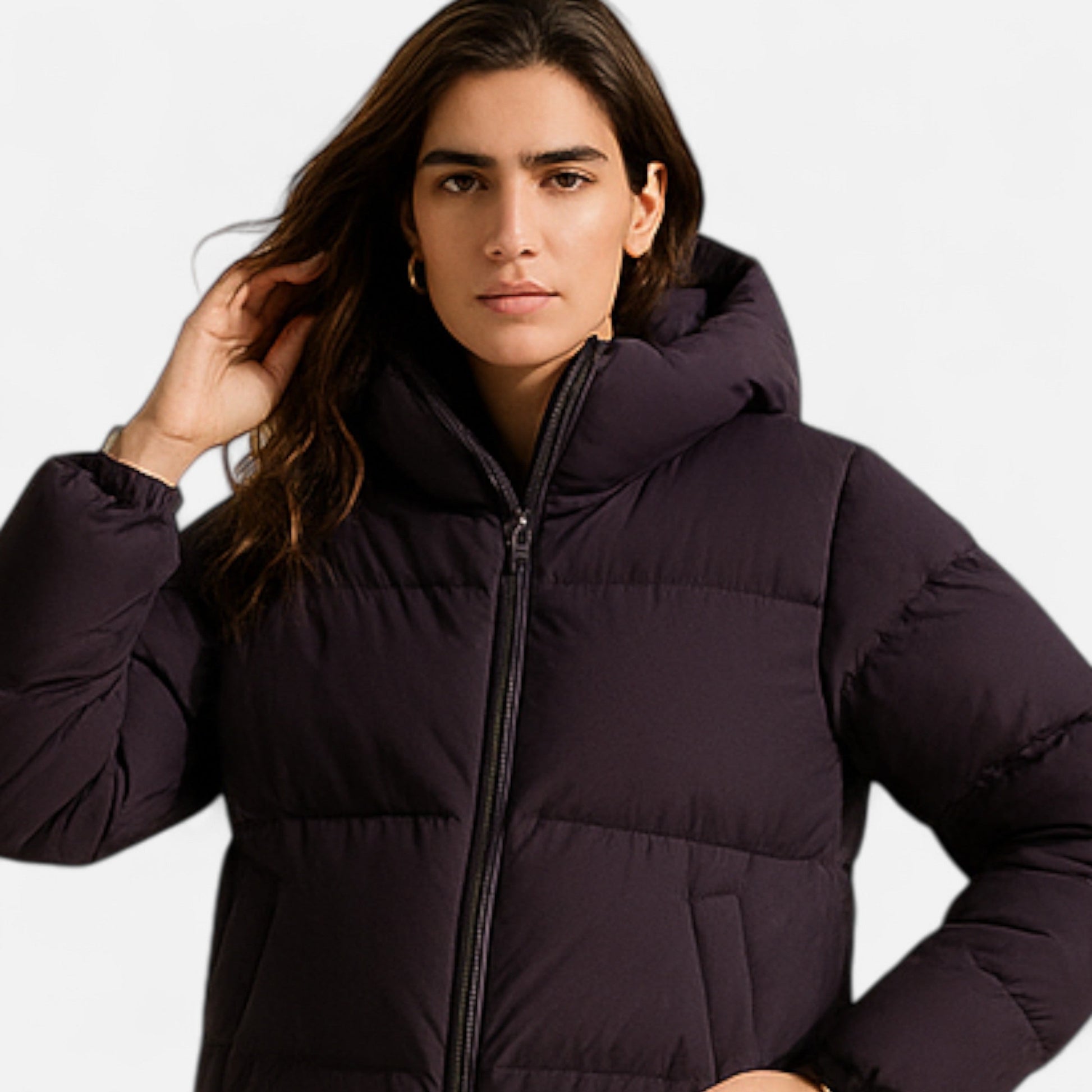 Versatile Insulated Quilted Unisex Hooded Puffer Jacket for Winter
