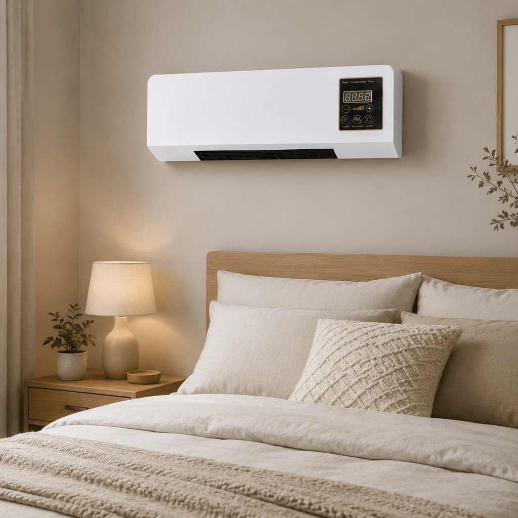 Wall Mounted Heater Fan Combo All Season Ductless Space Saving Room Unit - Image 11