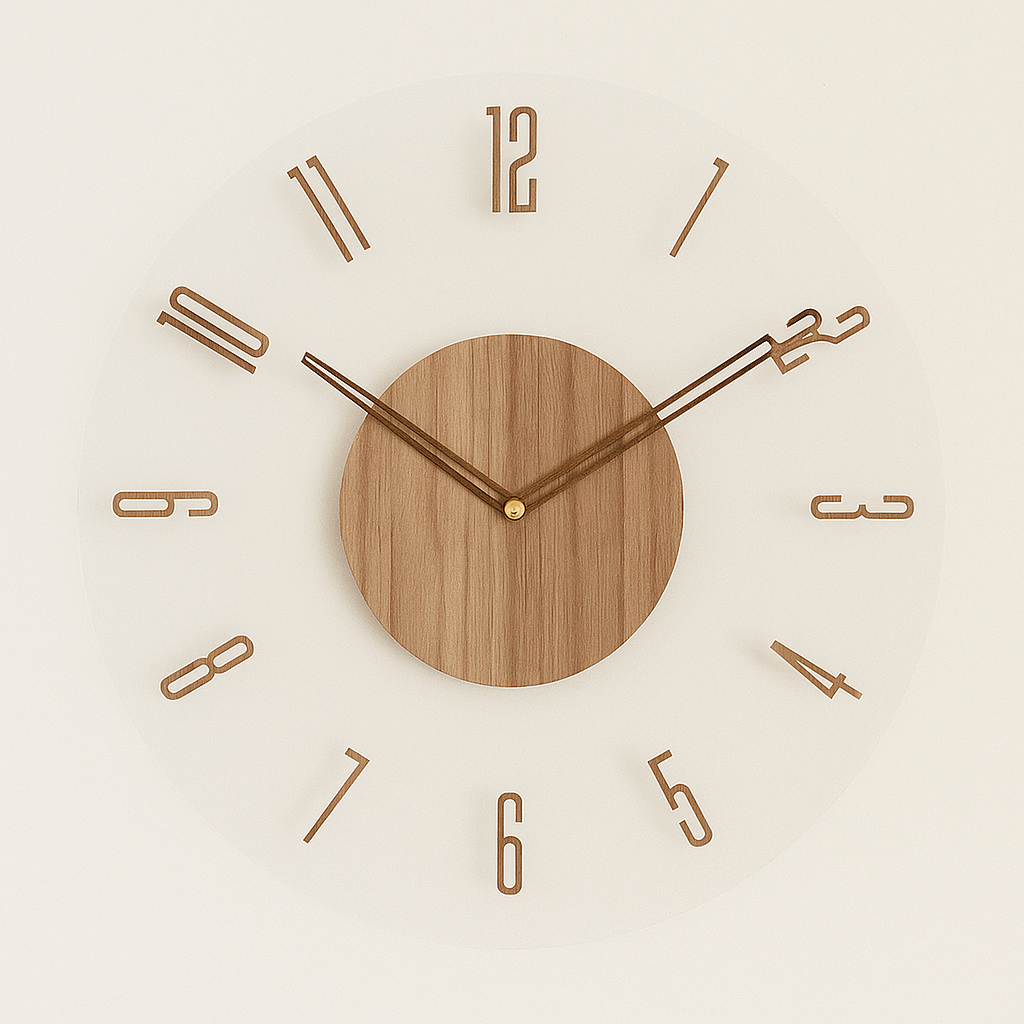Modern Wall Clock Simple Nordic Style for Home Décor - Image 2