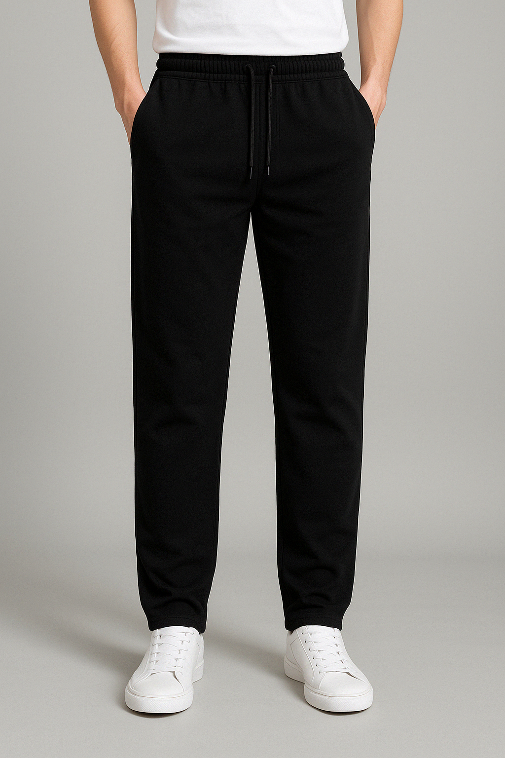 Men's Versatile Modern Fit Jogging Pants with Adjustable Waist