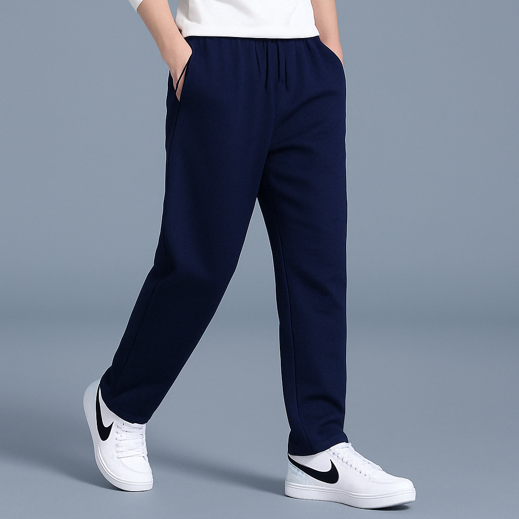 Men's Versatile Modern Fit Jogging Pants with Adjustable Waist