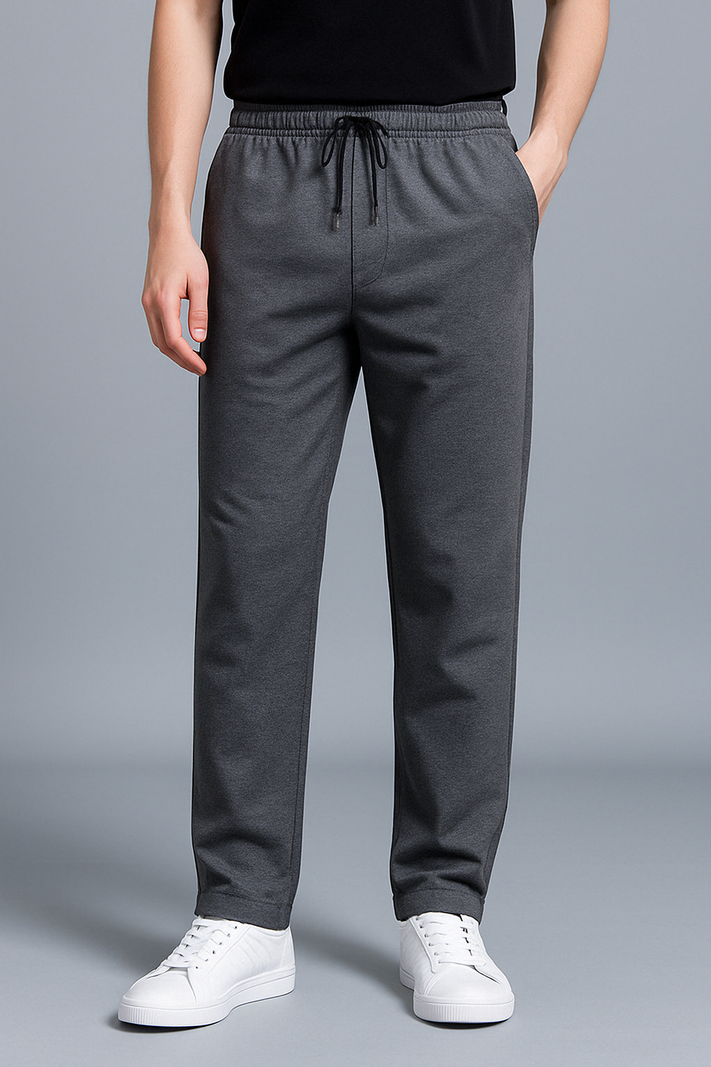 Men's Versatile Modern Fit Jogging Pants with Adjustable Waist