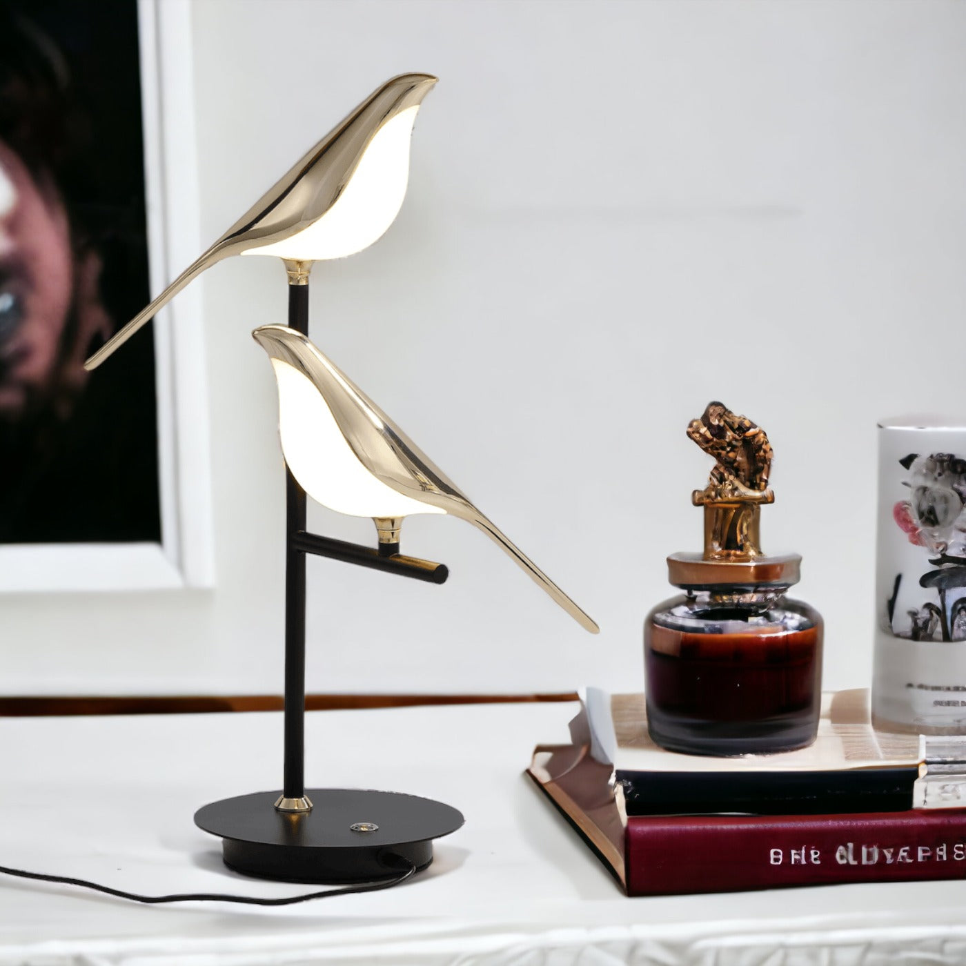 Modern Wall Sconce Gold Bird LED Nordic Decorative Wall Light - Image 5