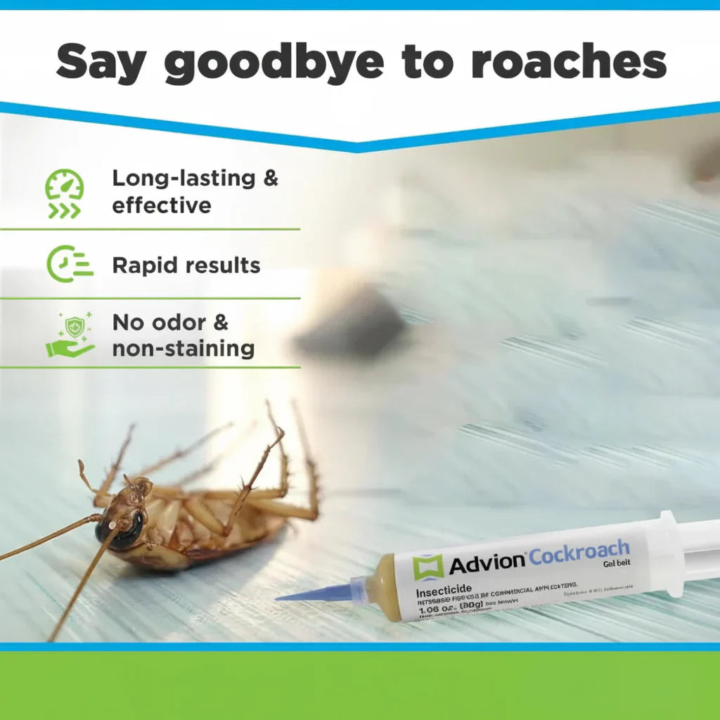 Cockroach Gel Bait Syringe Indoor Roach Killer Indoxacarb - Image 6