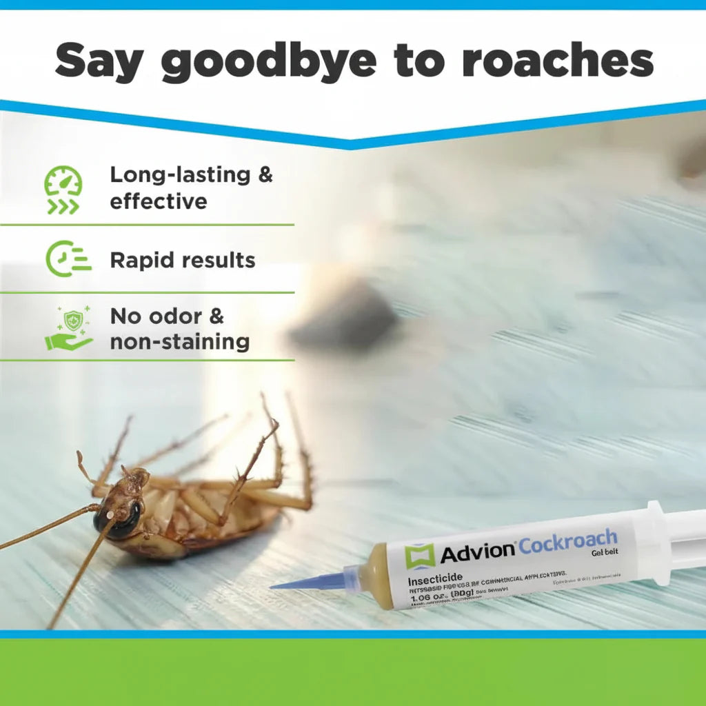 Cockroach Gel Bait Syringe Indoor Roach Killer Pest Control - Image 6