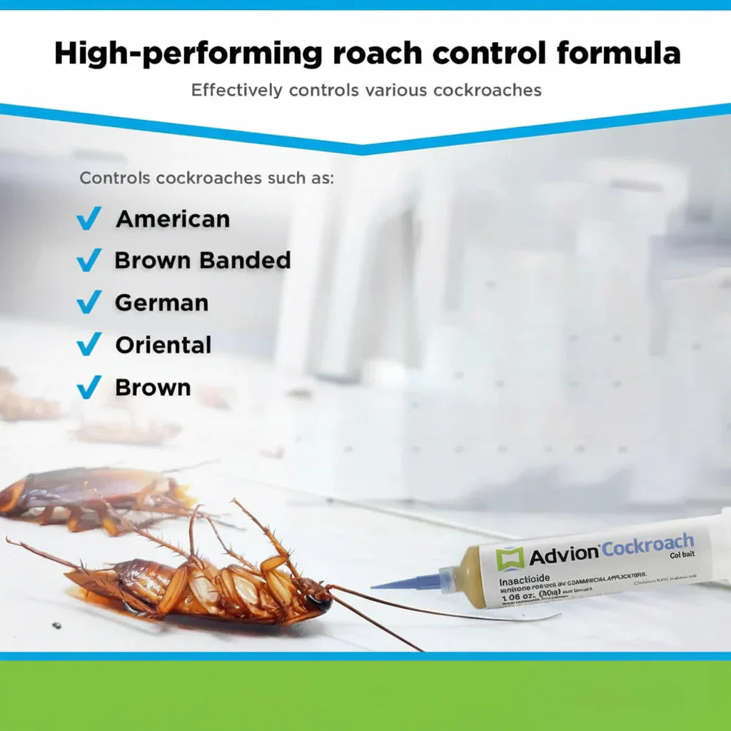 Cockroach Gel Bait Syringe Indoor Roach Killer Indoxacarb - Image 7