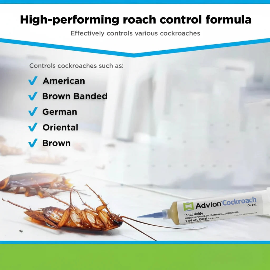 Cockroach Gel Bait Syringe Indoor Roach Killer Pest Control - Image 7