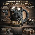 3D Sculpted Monster Ceramic Mug - Image 4