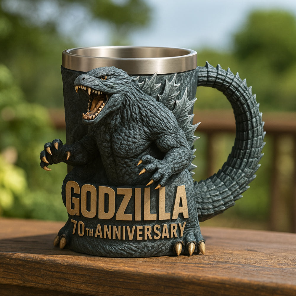 3D Sculpted Monster Ceramic Mug - Image 2