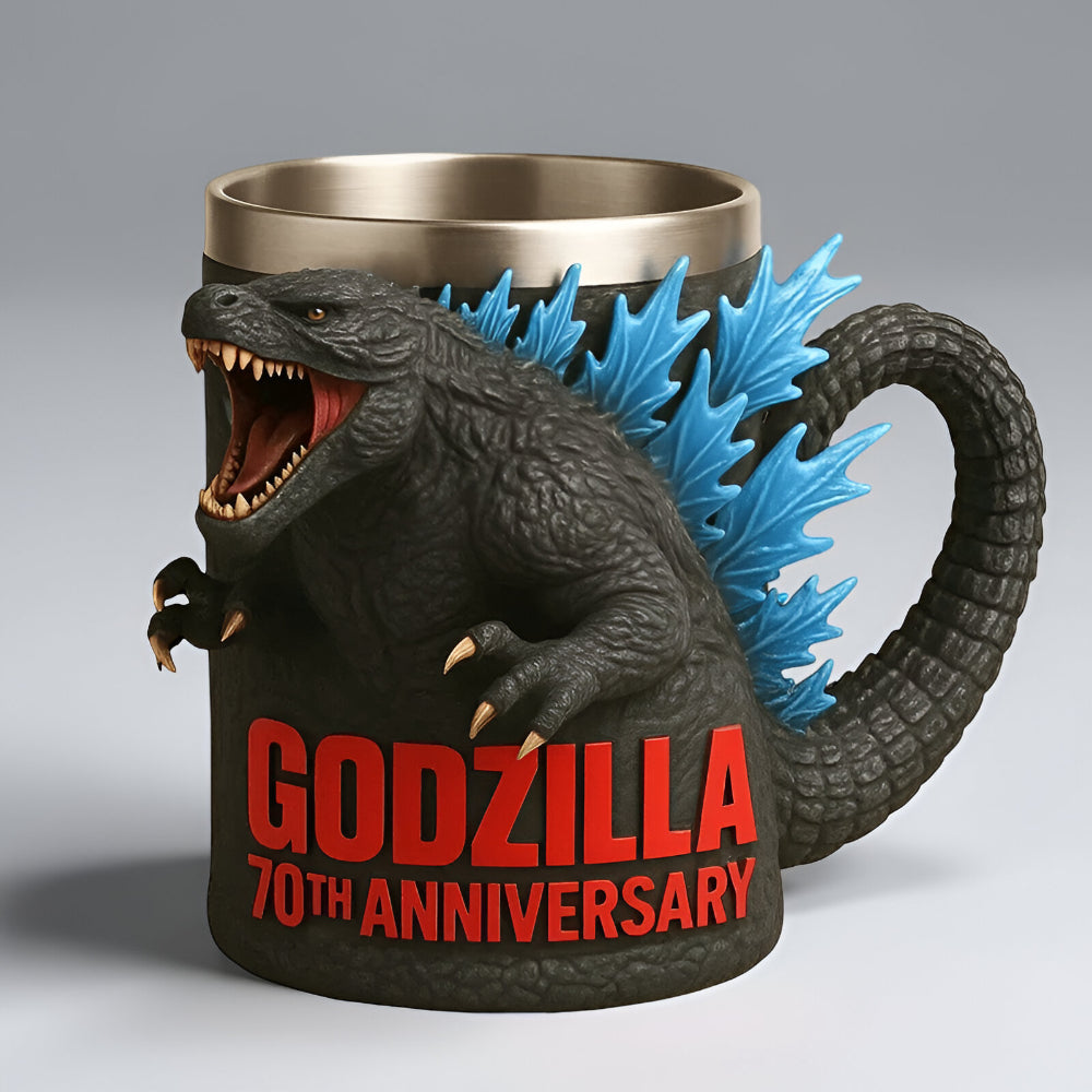 3D Sculpted Monster Ceramic Mug - Image 8