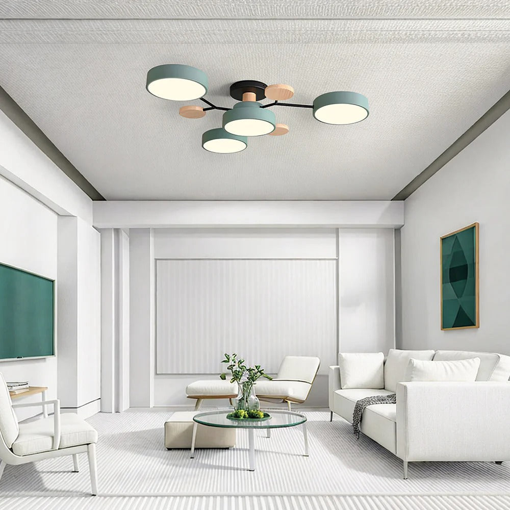 Ceiling Light Modern LED Flush Mount Chandelier - Image 4