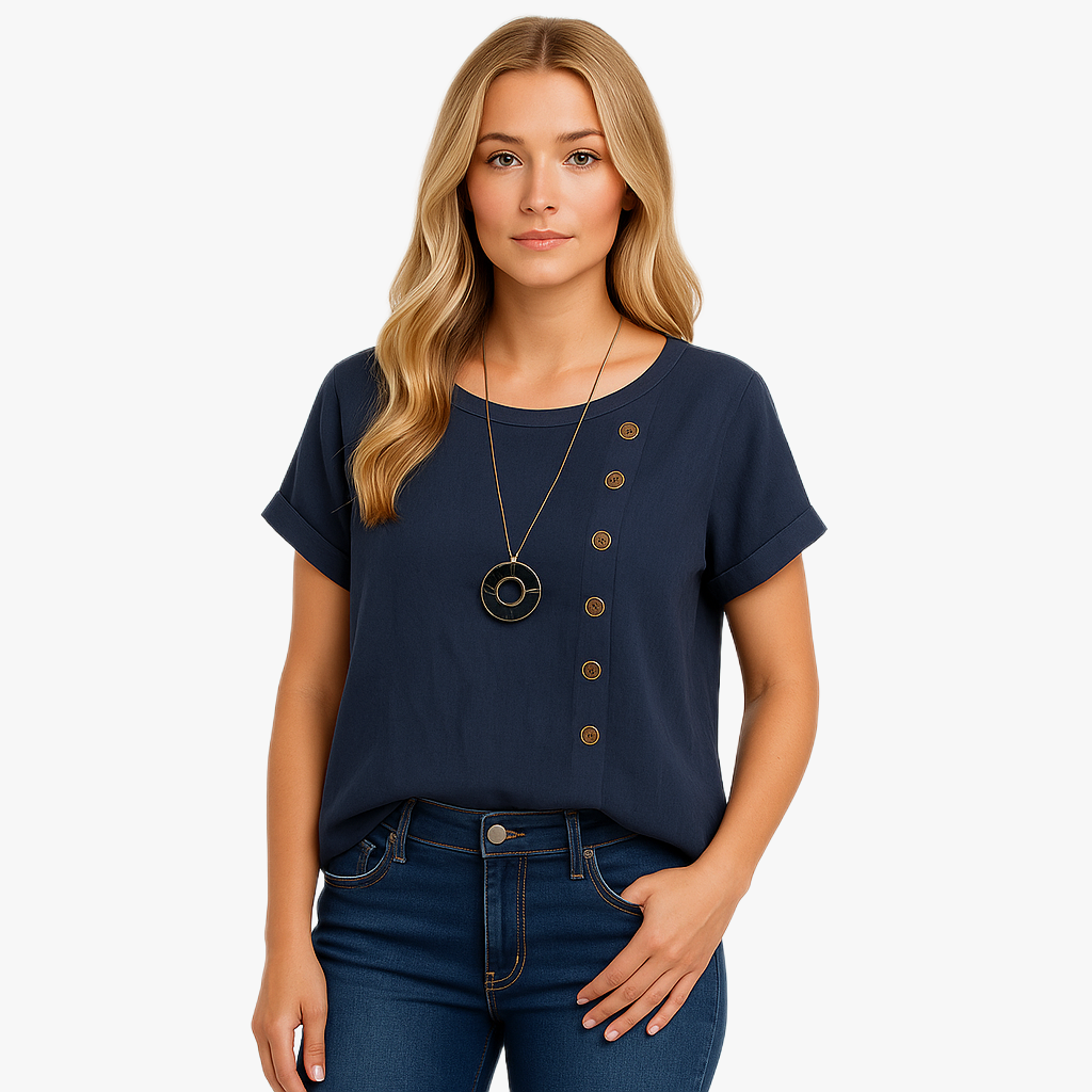 Chic Versatile Short Sleeve Shirt