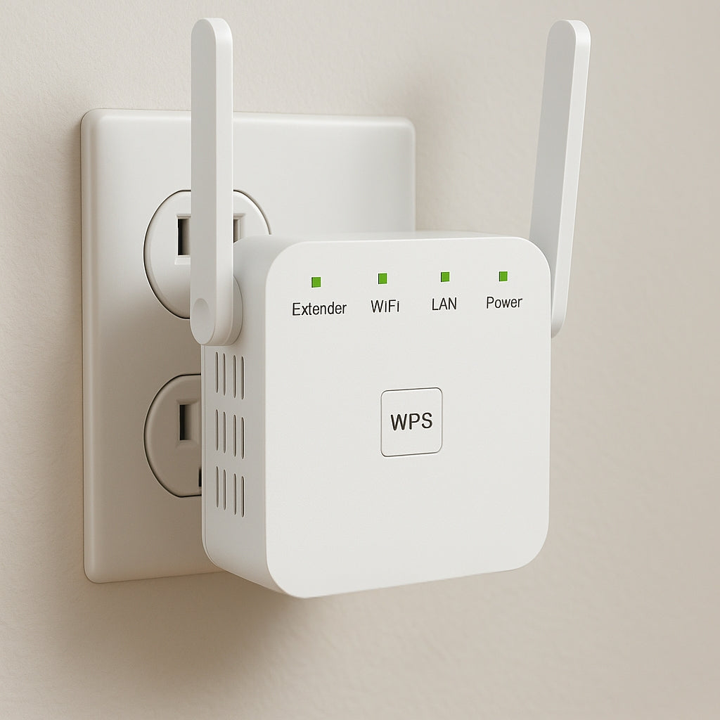 Universal Home WiFi Booster with Wide Coverage