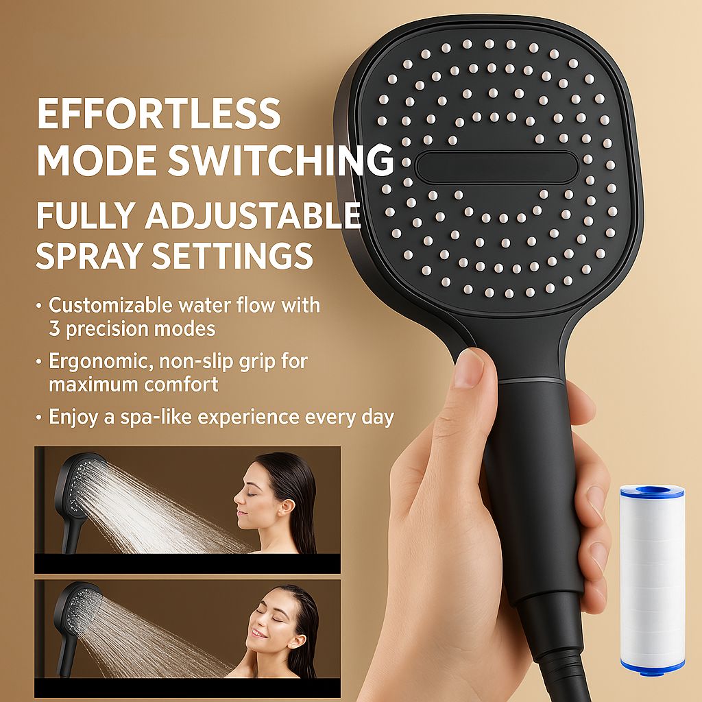 Filtered High Pressure Shower Head - Image 8