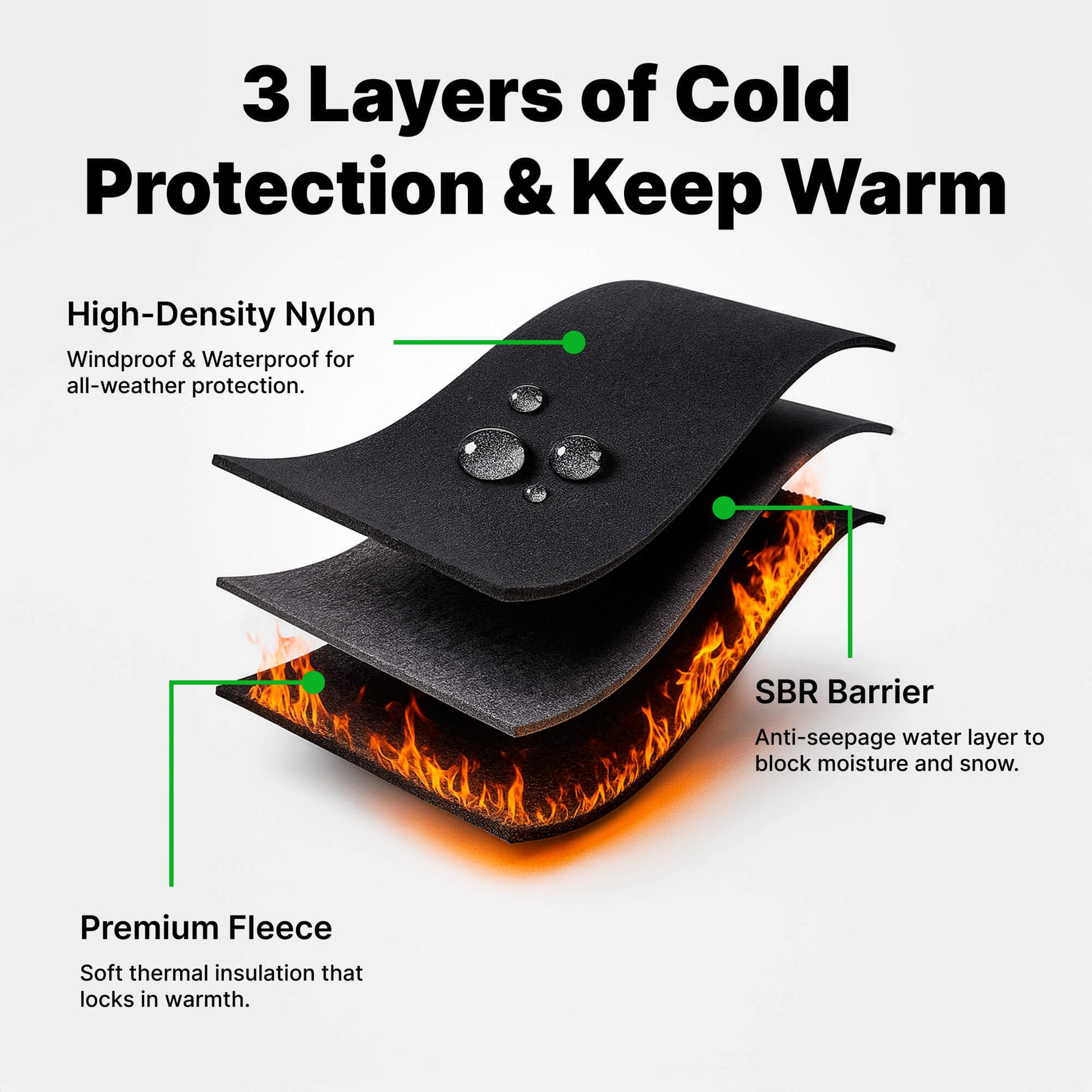 Thermal Waterproof Heated Gloves for Winter Outdoor Use