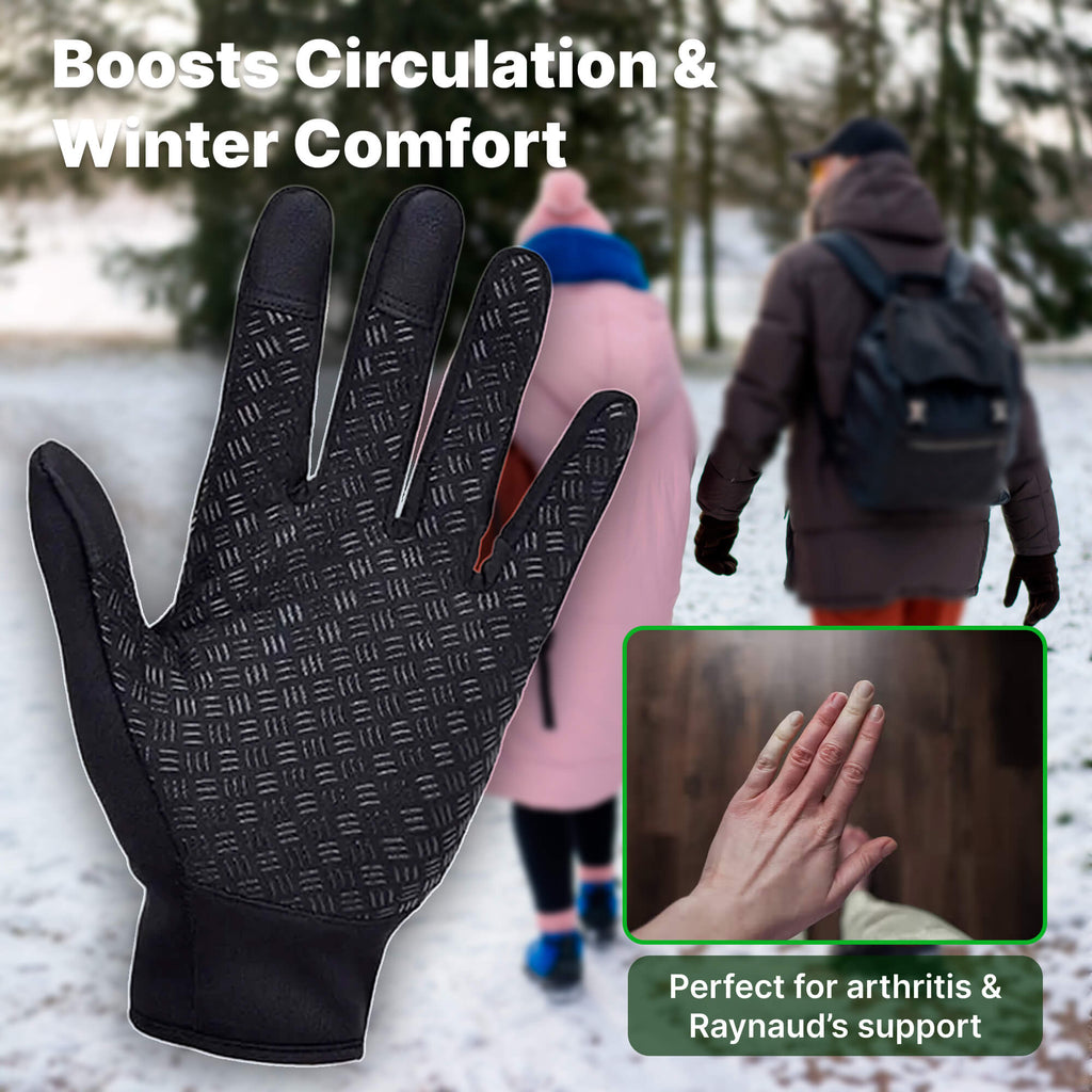 Thermal Waterproof Heated Gloves for Winter Outdoor Use