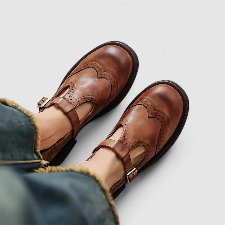 Chaussures d'extérieur antidérapantes à bride en T pour femmes
