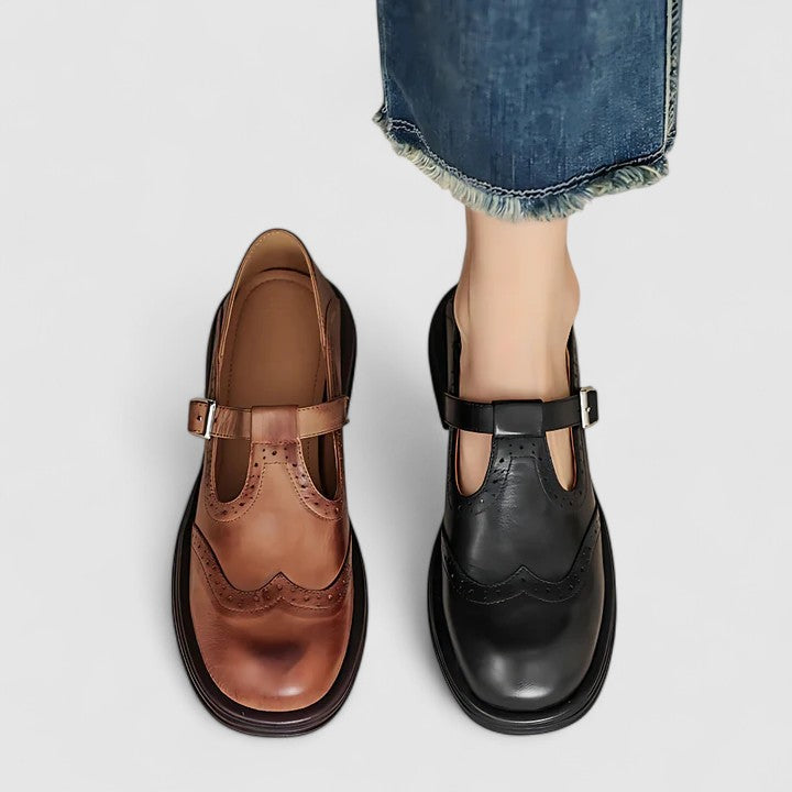 Chaussures d'extérieur antidérapantes à bride en T pour femmes