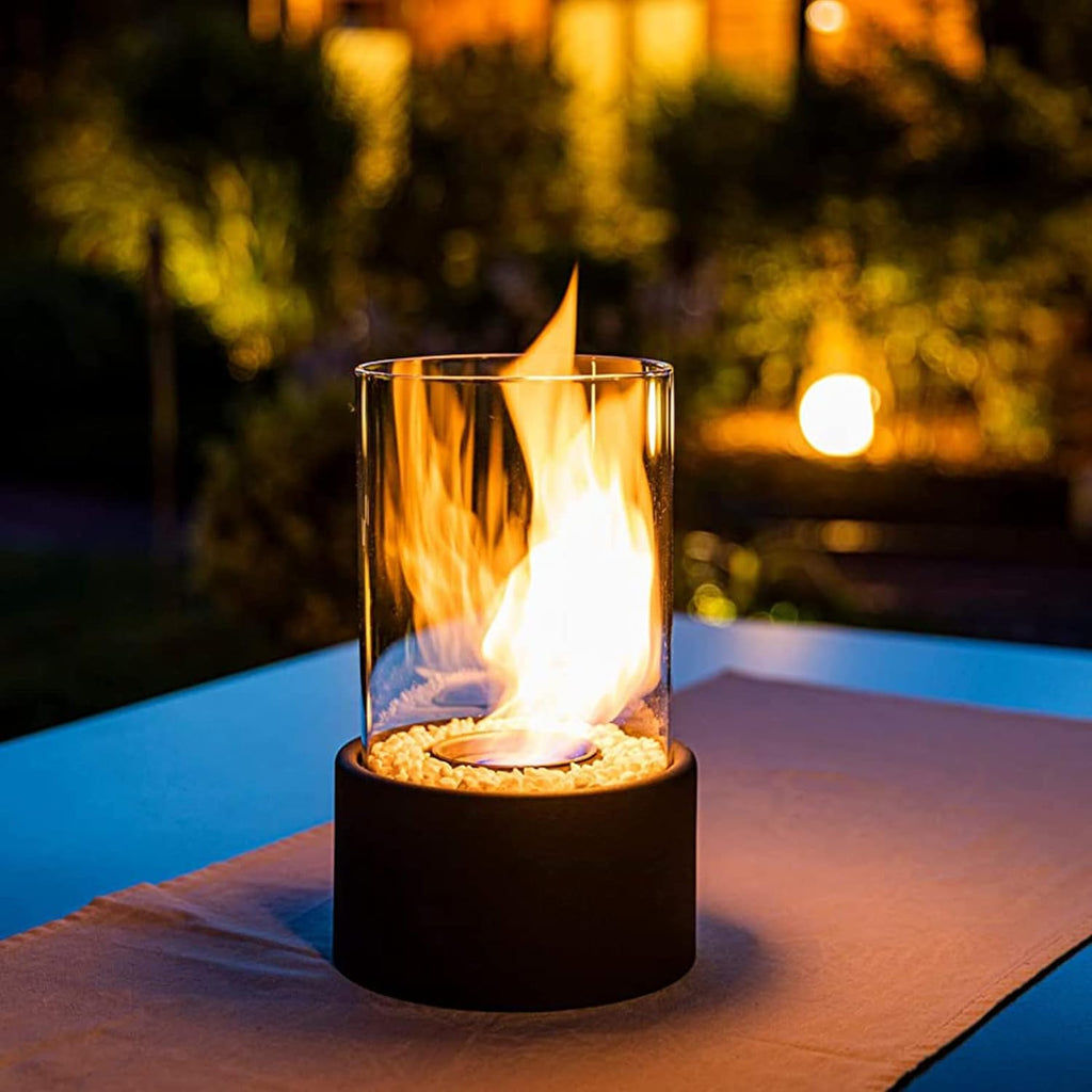 Decorative Atmospheric Glass Flame Lamp