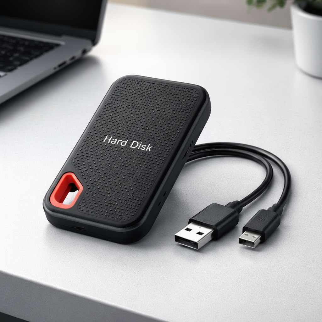 Portable SSD External Solid State Drive USB-C Slim Backup Storage - Image 5