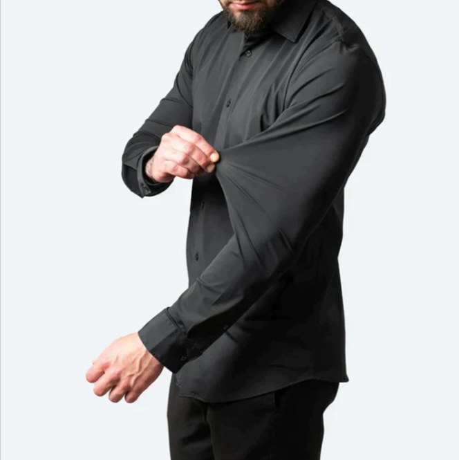 Men’s  Flex Stretch Business Formal Shirt