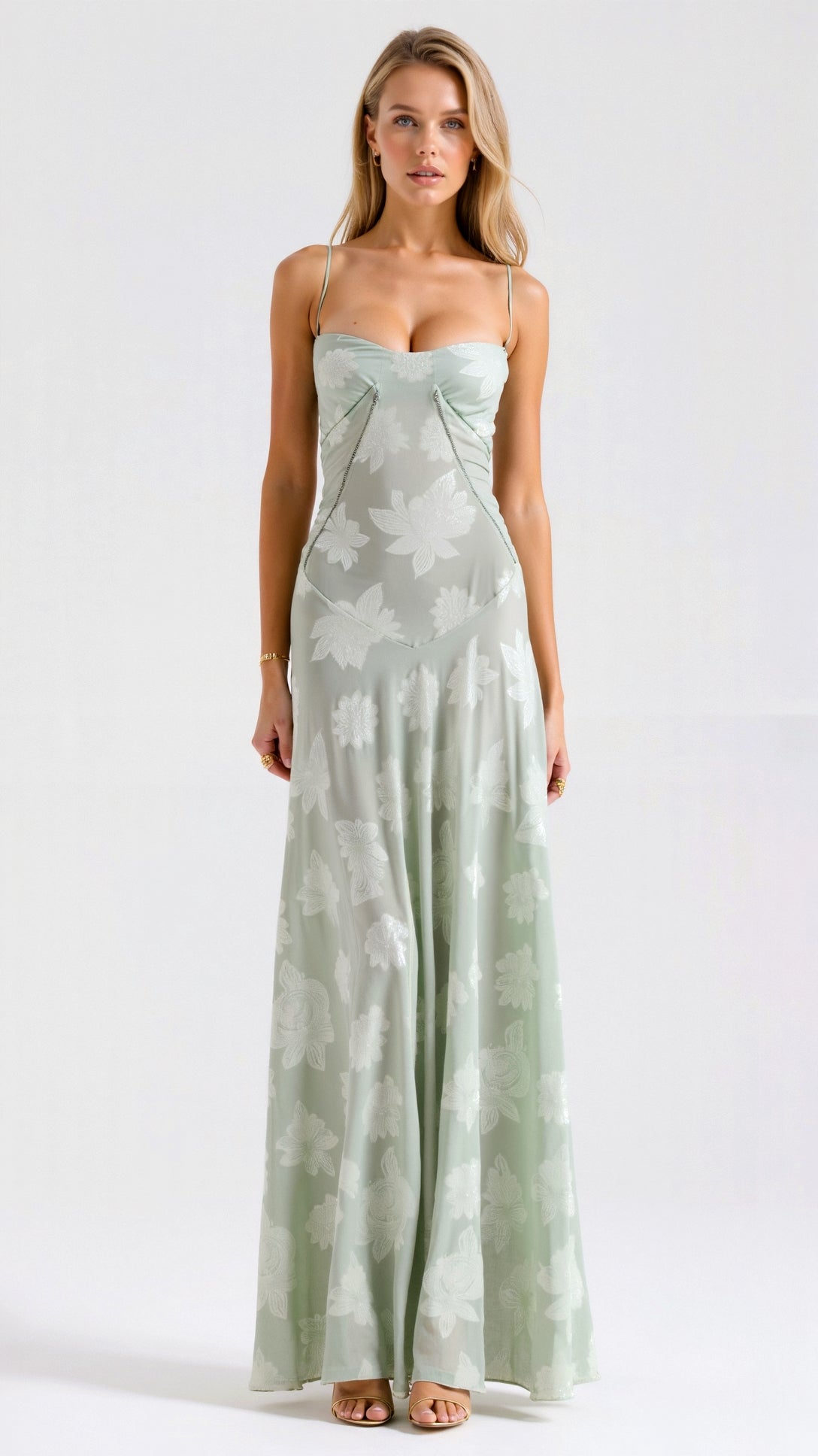 Women’s Evening Bustier Maxi Wedding Guest Dresses