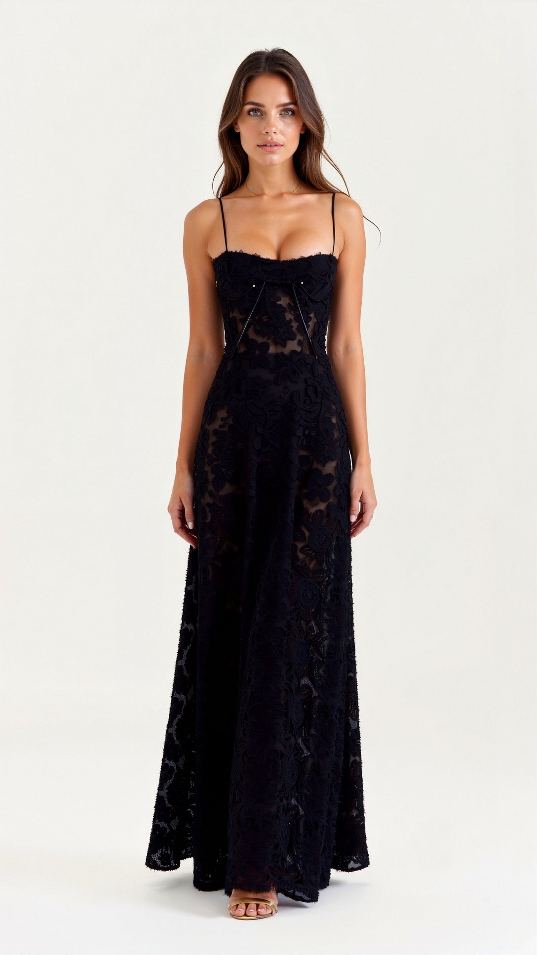 Women’s Evening Bustier Maxi Wedding Guest Dresses