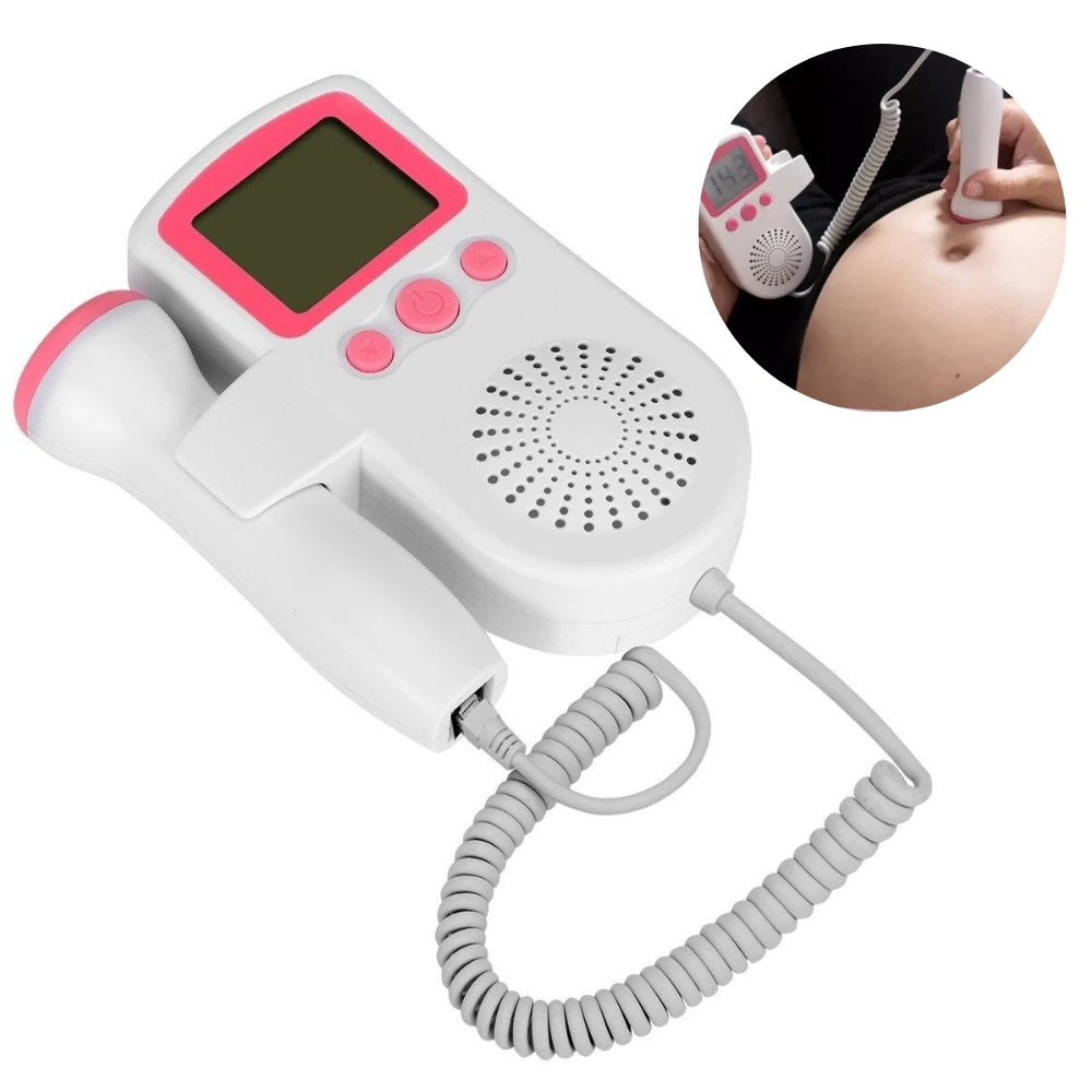 Pregnancy Heartbeat Monitor Handheld Fetal Doppler Device - Image 6