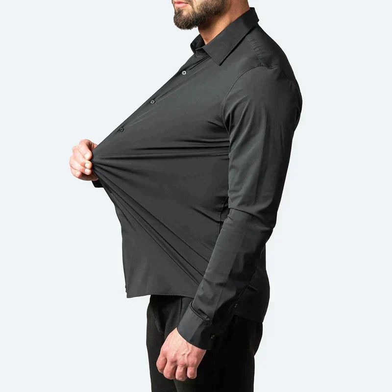 Men’s  Flex Stretch Business Formal Shirt