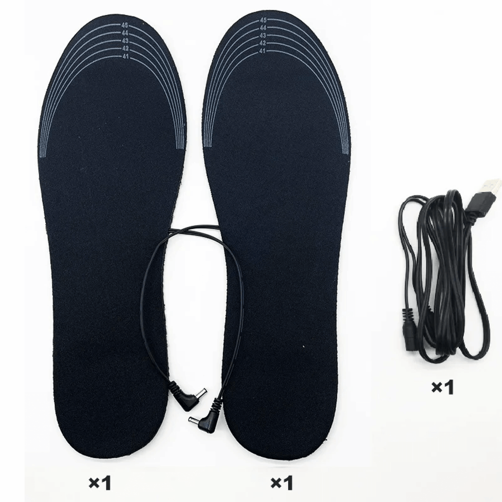 Rechargeable Electric Heated Insoles for Winter Boots – USB Powered