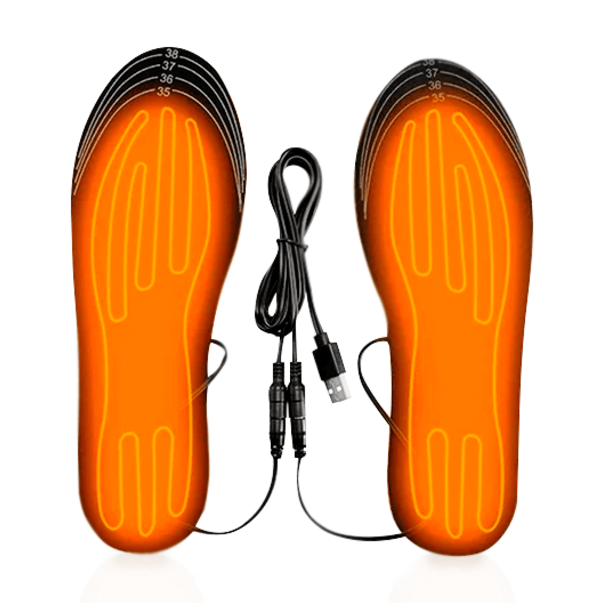 Rechargeable Electric Heated Insoles for Winter Boots – USB Powered