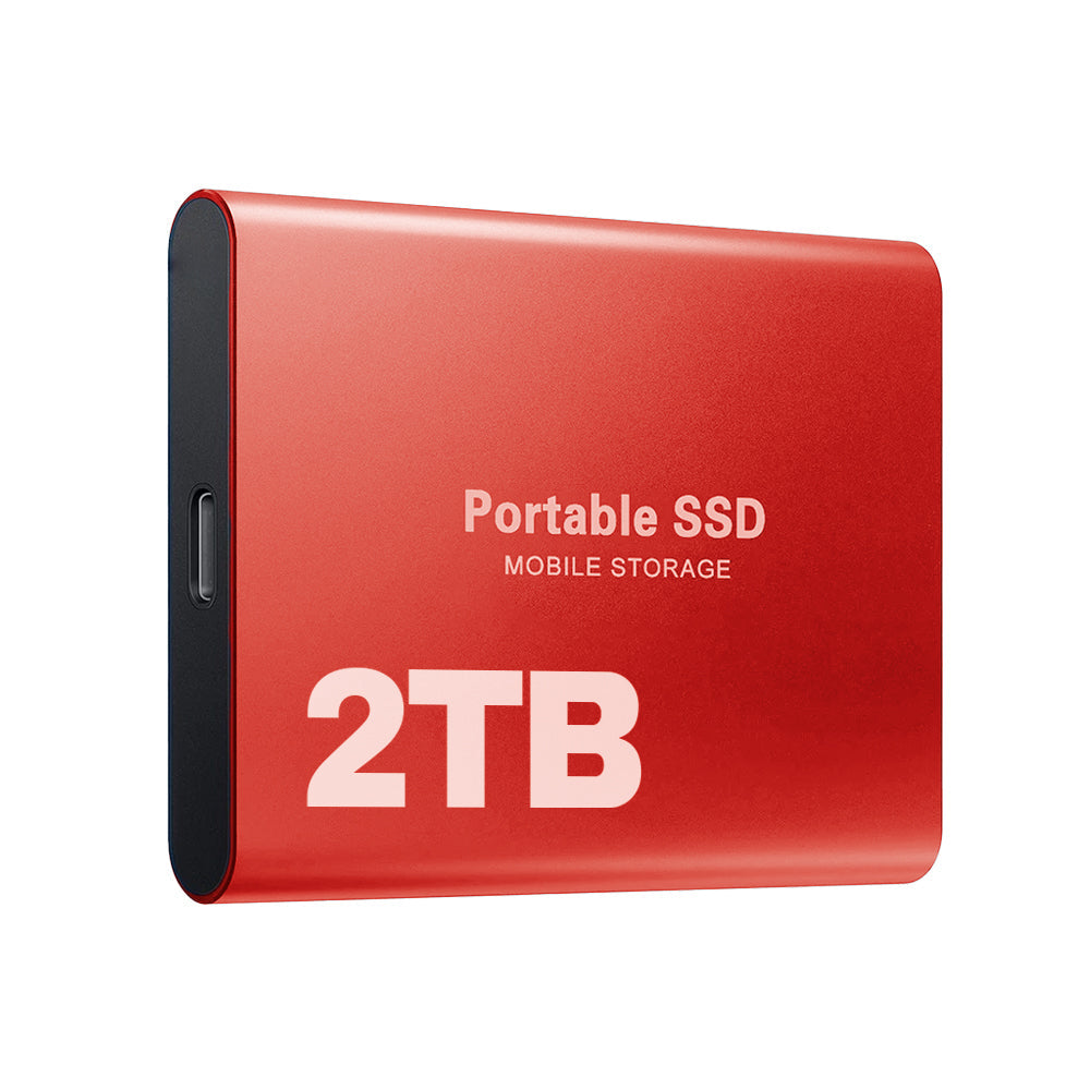 Ultra-Fast Reliable 2TB External SSD USB Storage for Laptops and Desktops