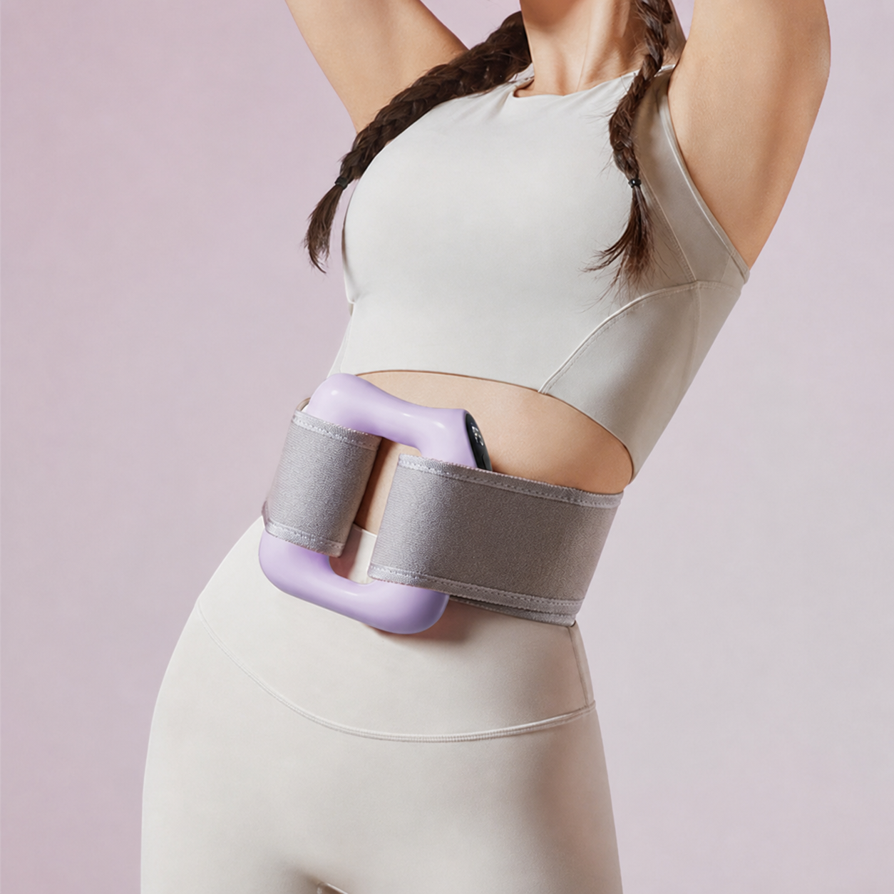Anneau de massage vibrant pour fascia, mains libres, récupération en profondeur du corps entier