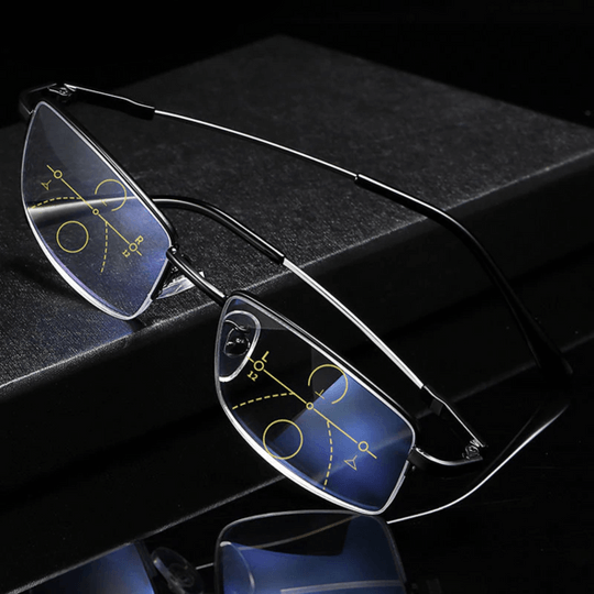 Advanced Multifocal Reading Glasses with UV Protection for Driving