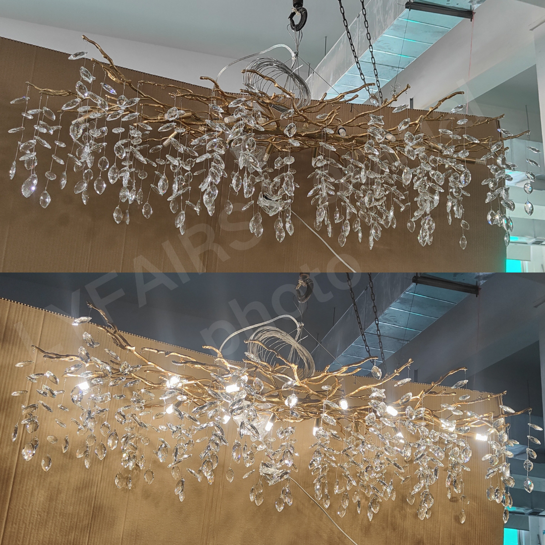 Artistic Branch-Inspired Pendant Ceiling Light