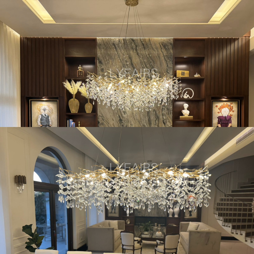 Artistic Branch-Inspired Pendant Ceiling Light
