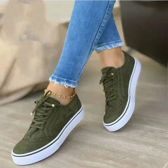 Fashion Women's Support Lace-Up Sneakers
