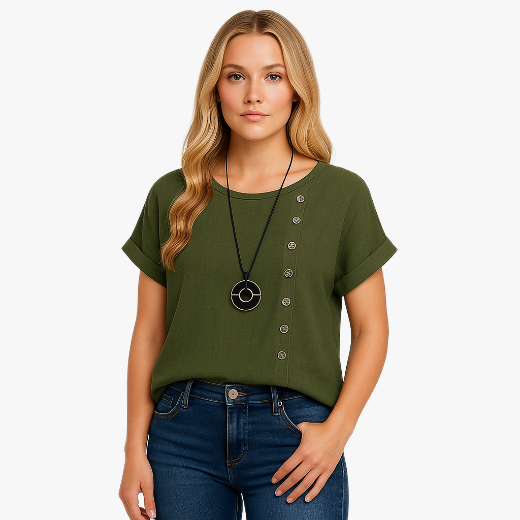 Chic Versatile Short Sleeve Shirt