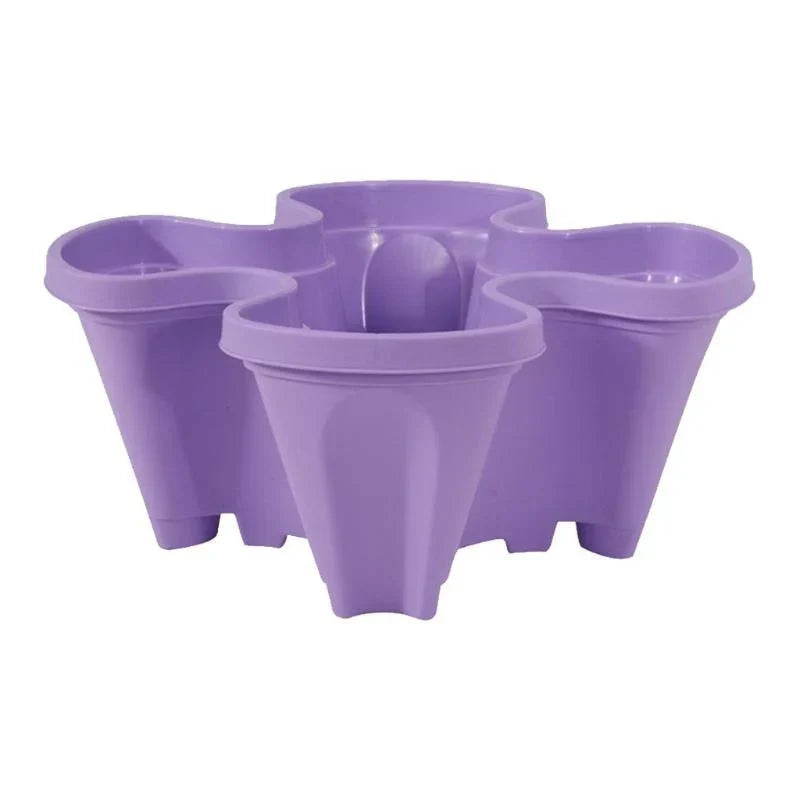 Skorter | Space-saving stackable plant pots – Vertical planting system with wheels - Image 9