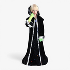 Kids Alien Costume Hooded Robe - Image 3