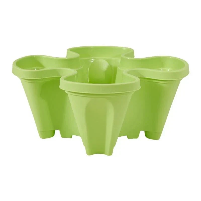 Skorter | Space-saving stackable plant pots – Vertical planting system with wheels - Image 10