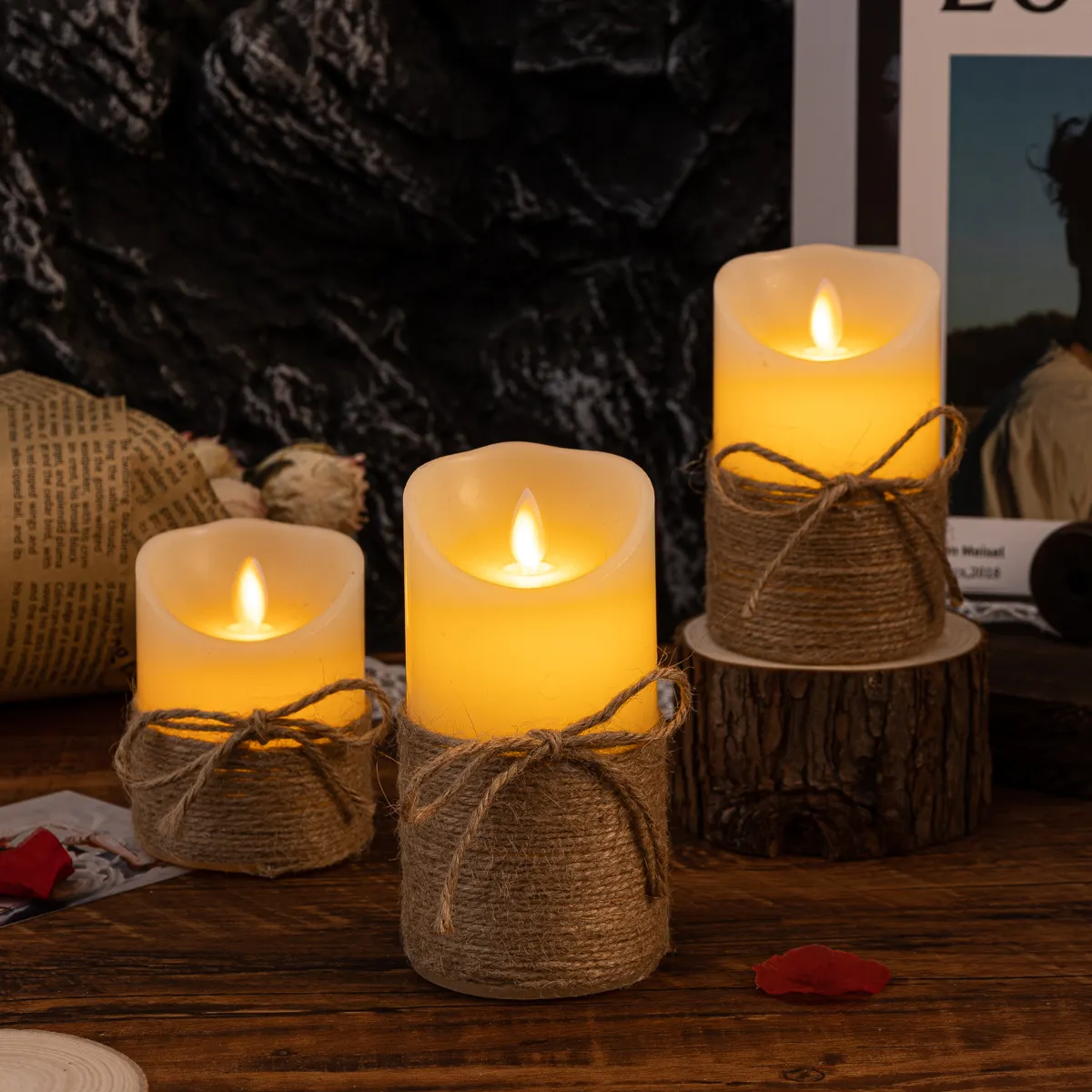 Atmosphere Cozy Flameless LED Candles for Home Lighting