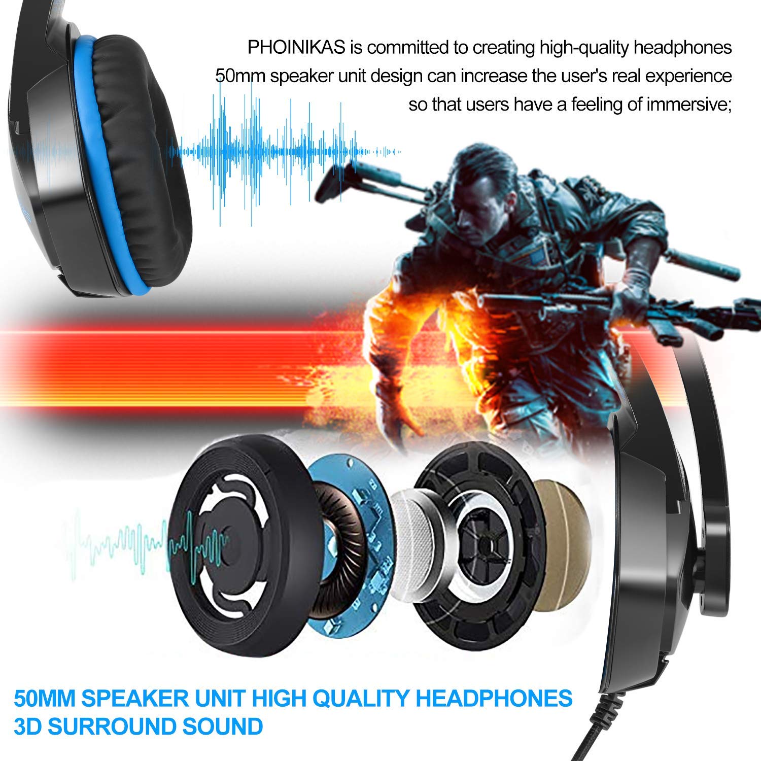 Skorter | Headphones/Headset For Ps4,Xbox One,PC - Image 9