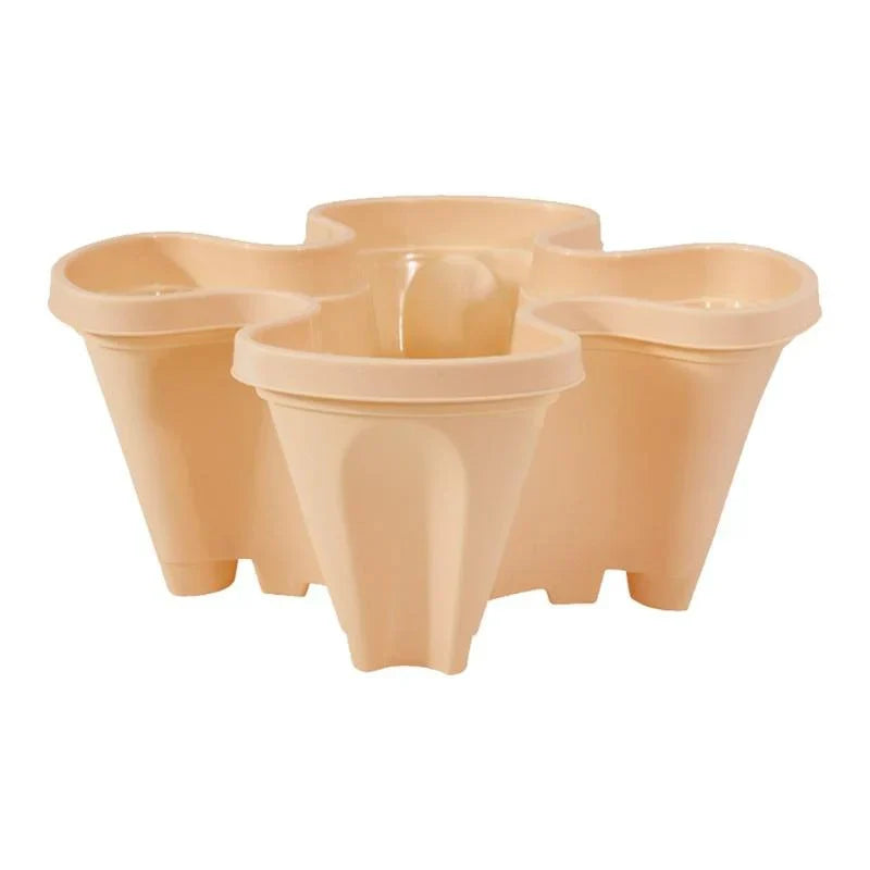 Skorter | Space-saving stackable plant pots – Vertical planting system with wheels - Image 11